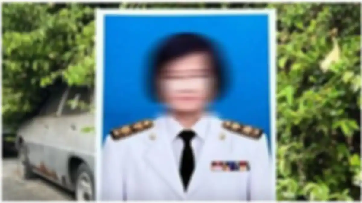 Panthip (76), pensiunan guru yang meninggal dan jasadnya mengering.