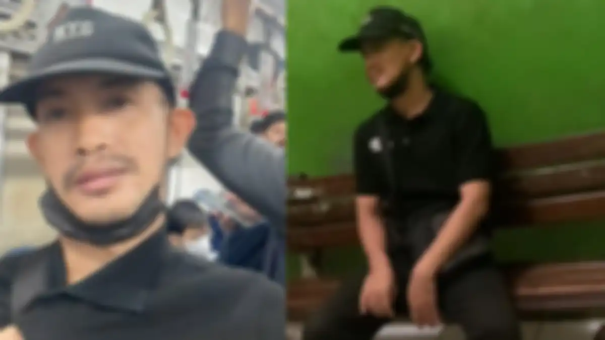 Pria mesum di KRL yang ngaku orang Pelindo