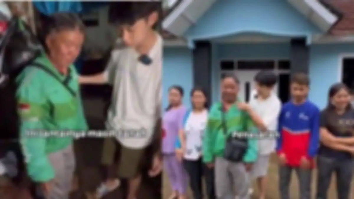 Willie Salim membelikan rumah kepada driver ojol 