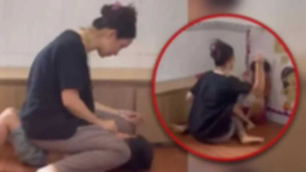 Guru TK tega pukul dan tindih tubuh muridnya, paksa makan jeruk