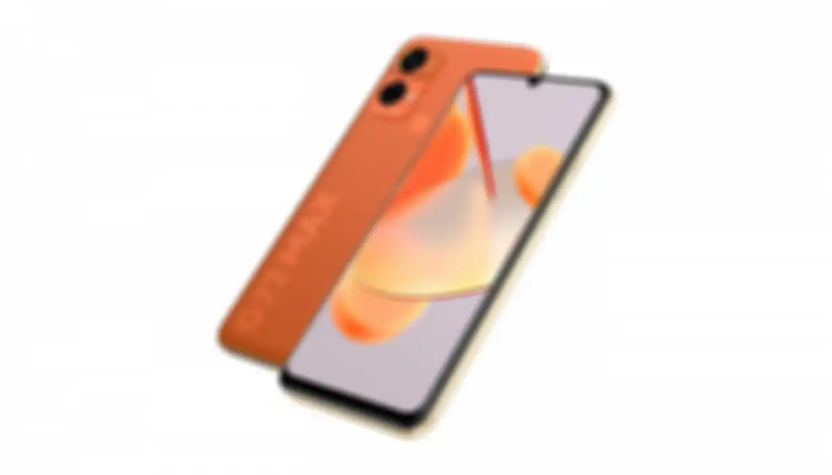 BLU G72 Max warna Orange yang merupakan HP entry level dengan spesifikasi hp seperti chipset Helio G37. 
