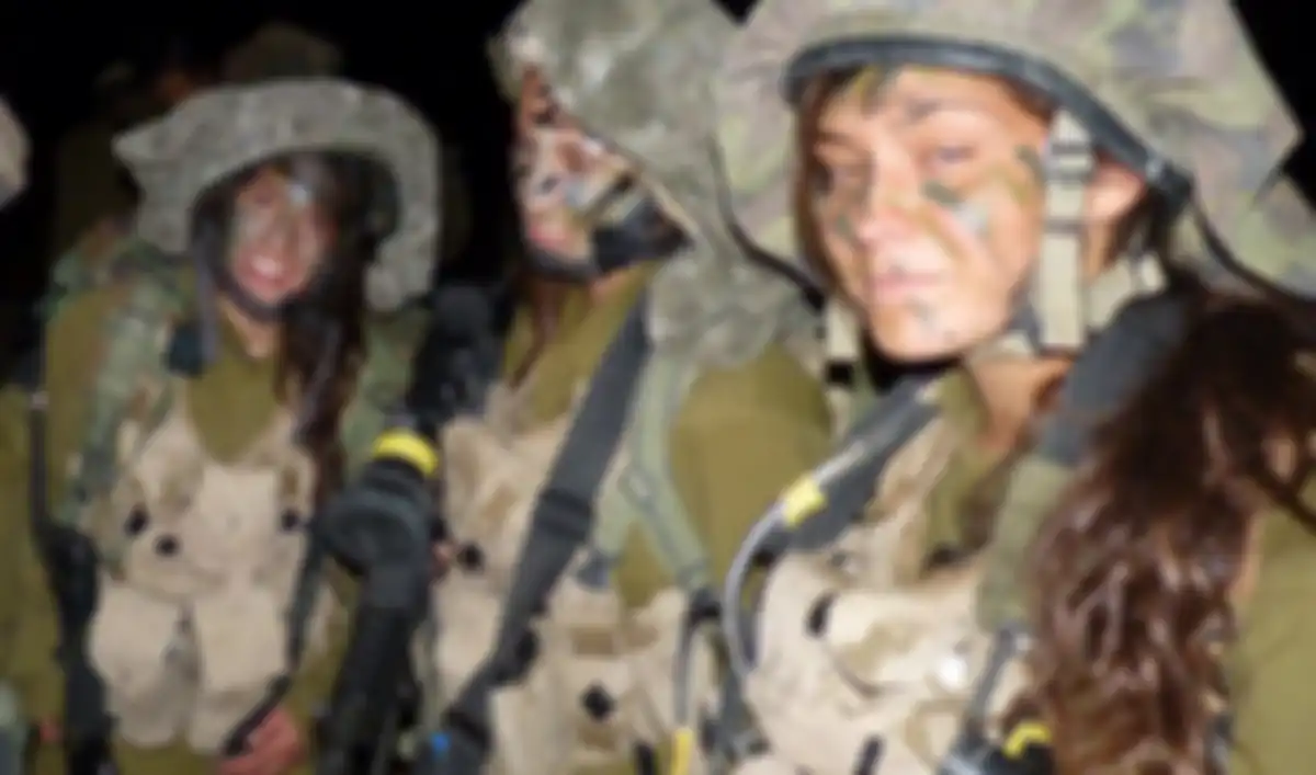 Tentara wanita Israel.