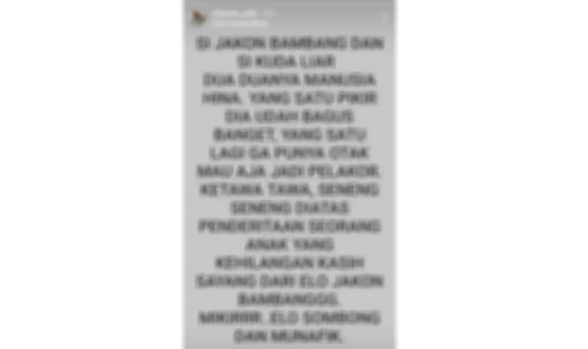 Unggahan kakak Putri Anne 