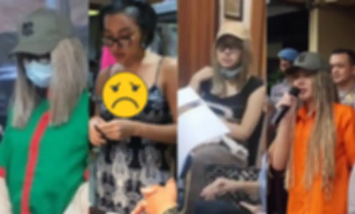 Rambut Lucinta Luna yang bergonta-ganti