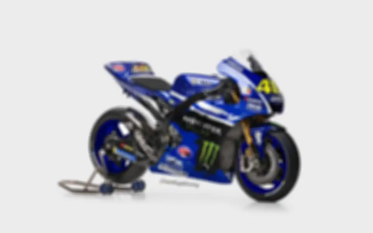 Perkiraan livery tim Yamaha pabrikan dengan sponsor baru tahun lalu
