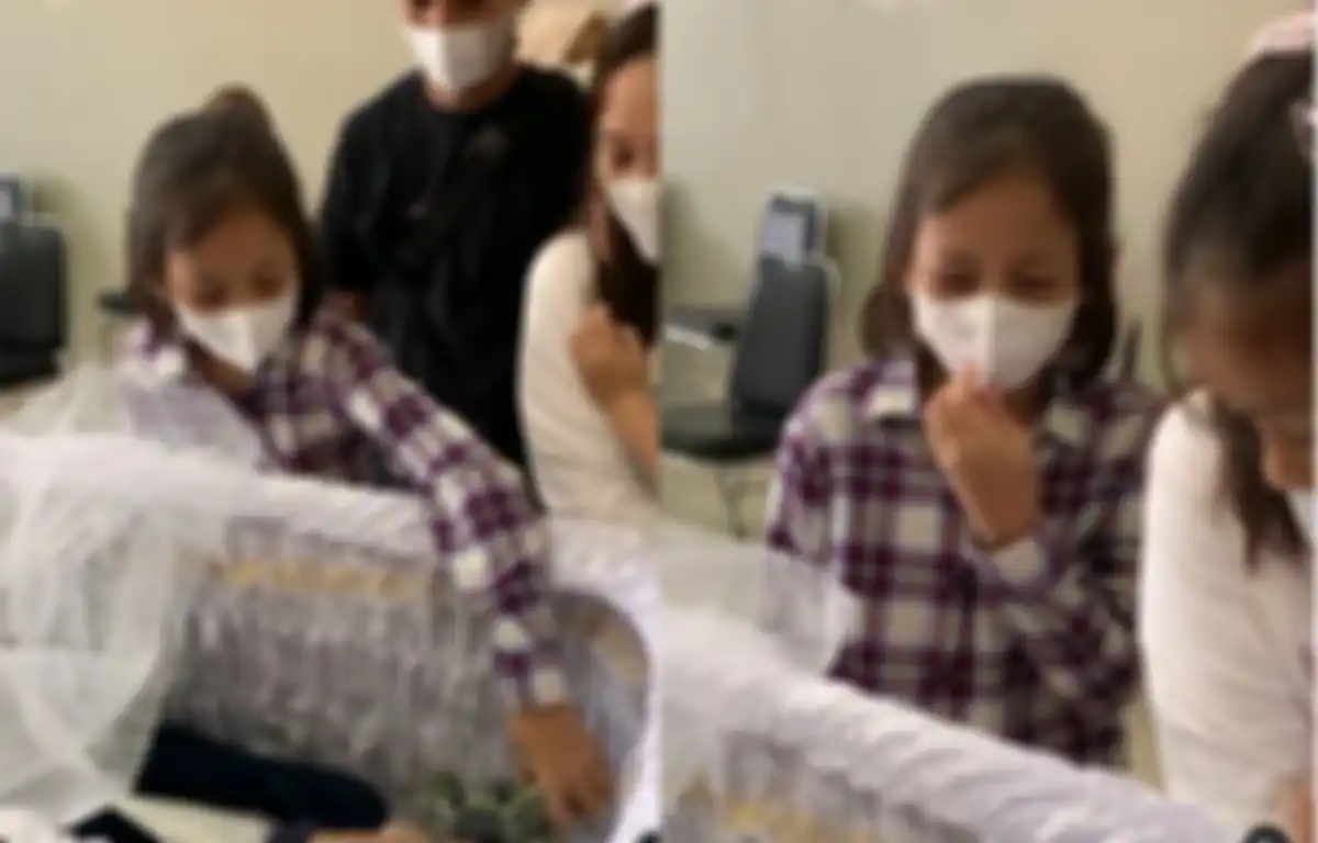 Momen pilu putra kedua Joanna Alexandra saat melihat jenazah Raditya Oloan