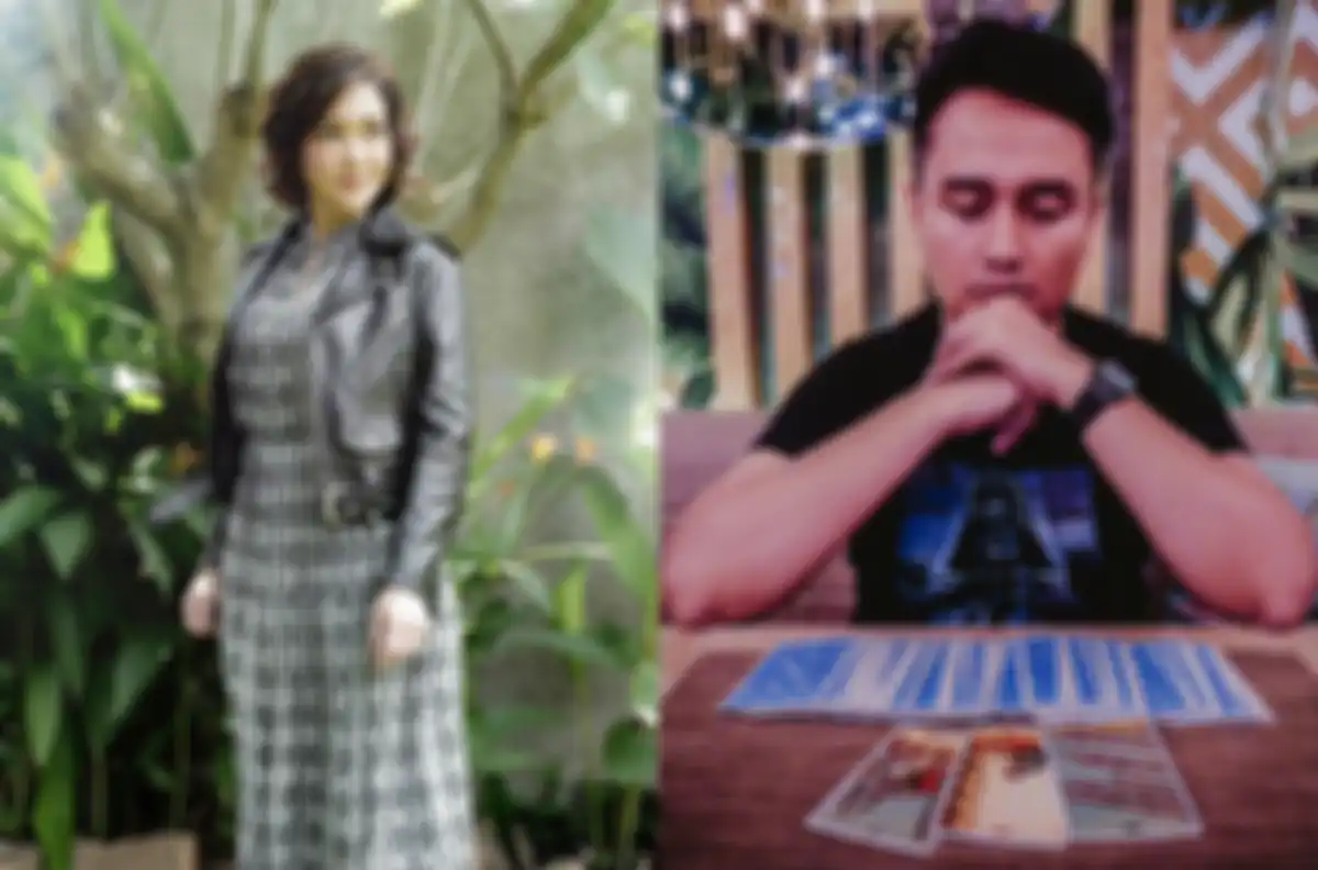 Maia Estianty dan Denny Darko.