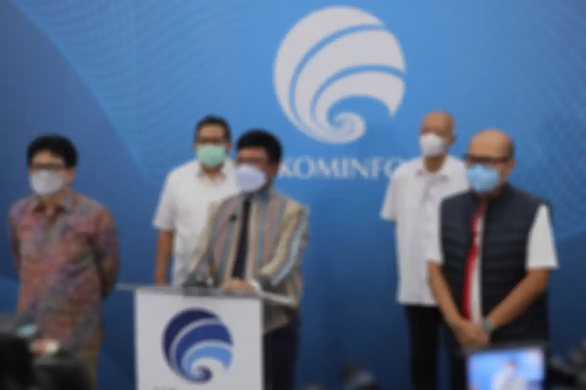 Pengumuman ULO 5G Telkomsel oleh Menkominfo Johnny G.Plate
