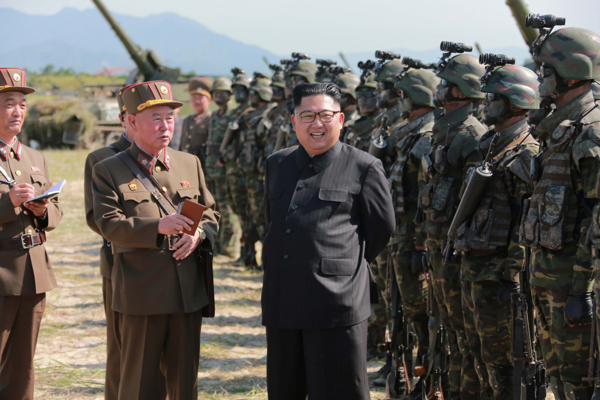 Kim Jong un dan pasukan khusus Korut