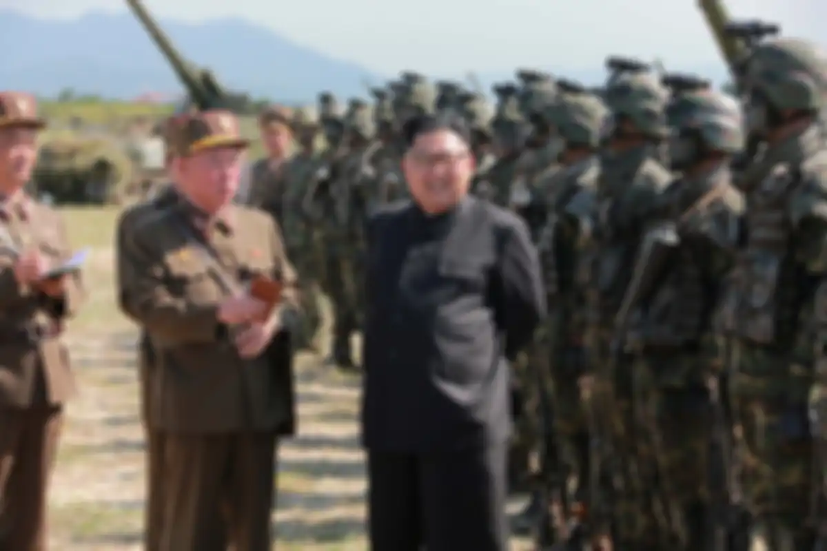 Kim Jong un dan pasukan khusus Korut