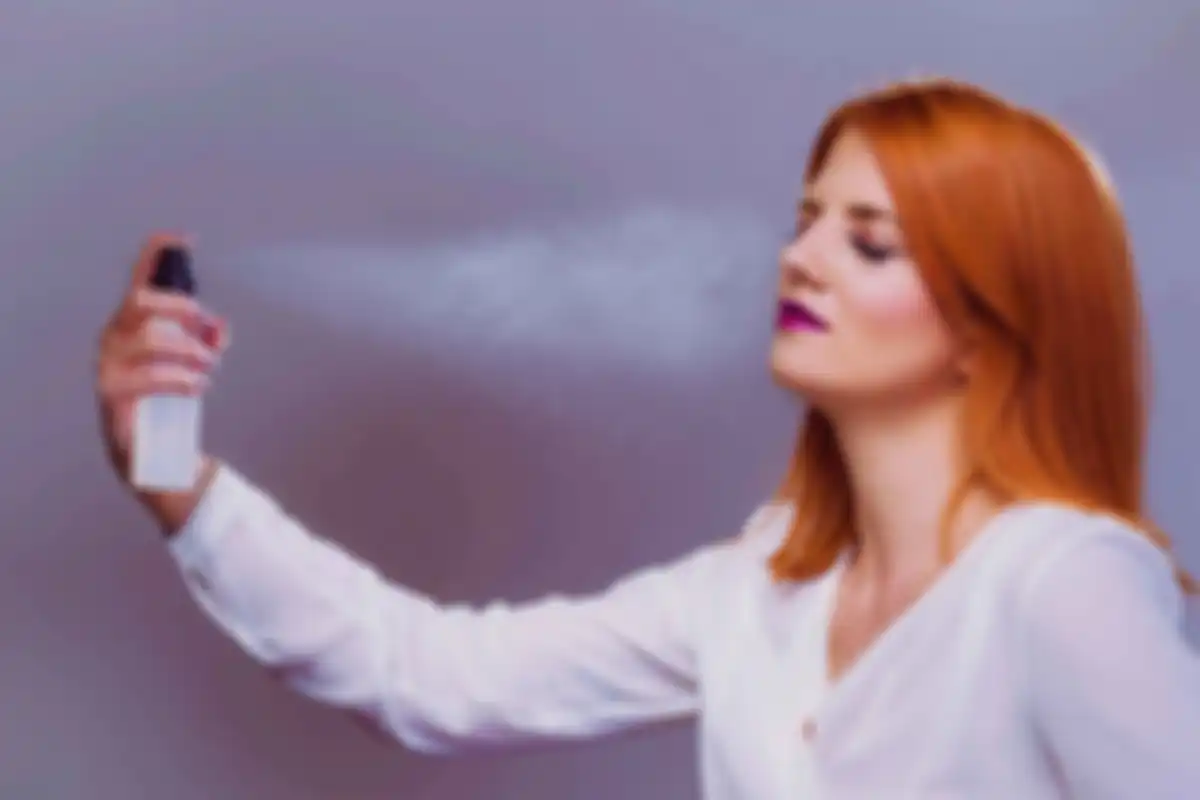 Selalu gunakan setting spray