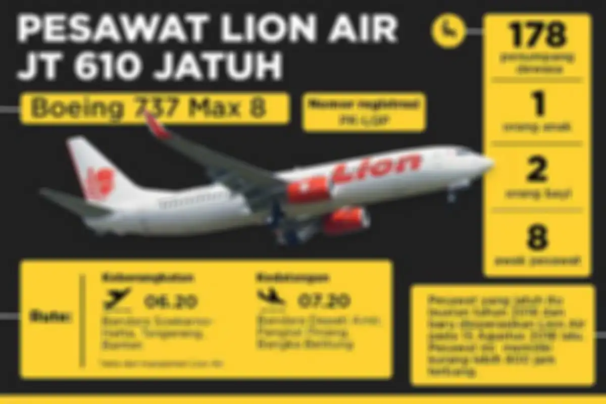 Lion Air JT 610.