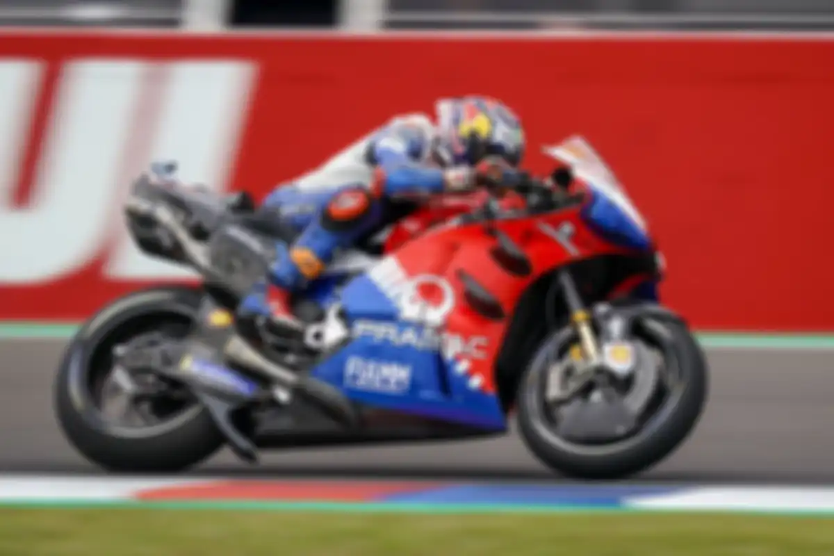 Motor Jack Miller di MotoGP Argentina sudah tidak ada lagi logo Alma di fairing sisi kiri dan kanannya