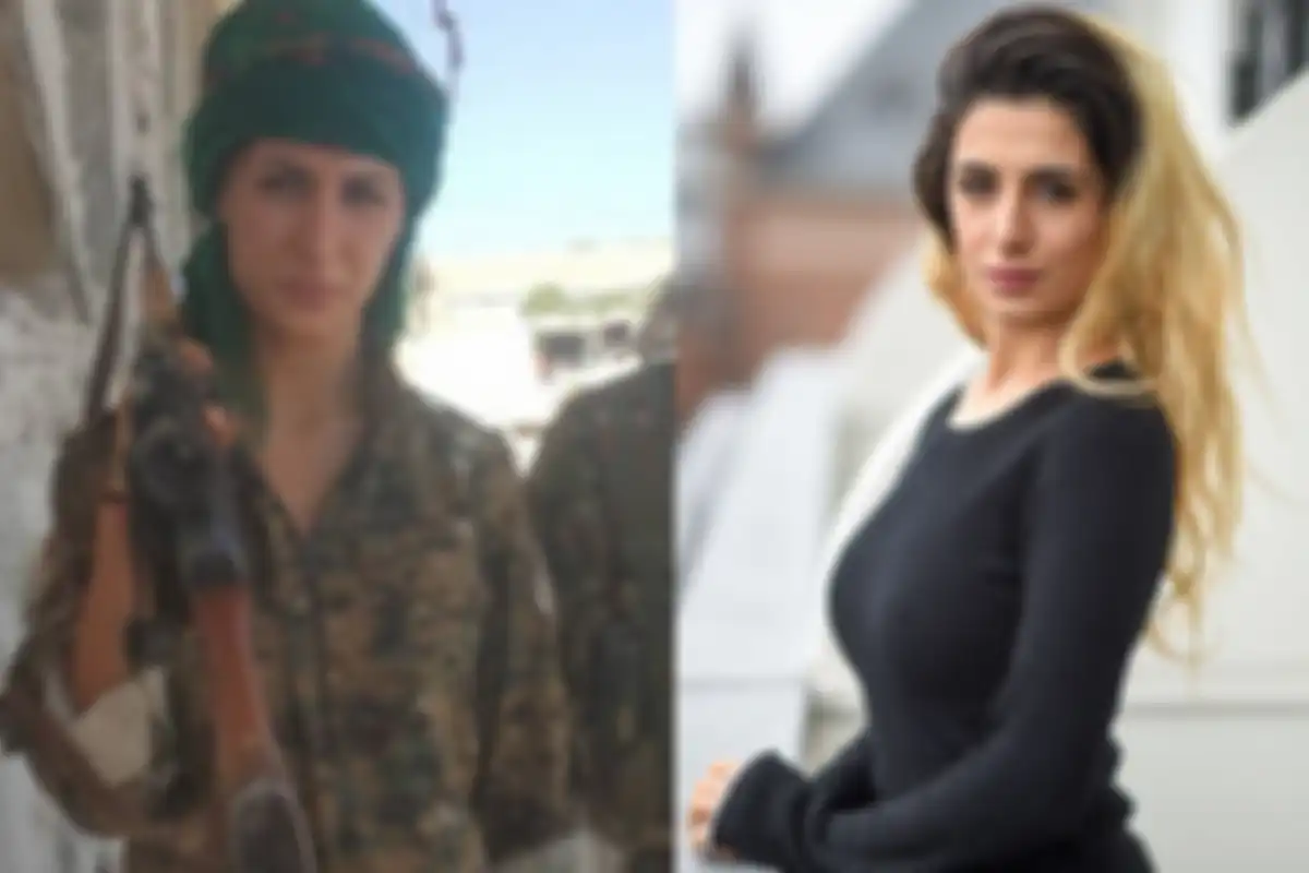 Sniper cantik Joanna Palani.