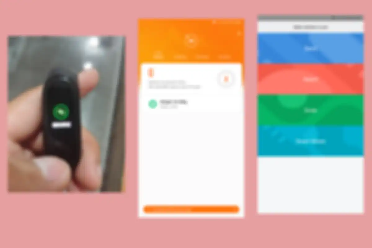 Mi Band 4 dalam bahasa Mandarin, untuk mengubah, kamu perlu melakukan pairing dengan aplikasi Mi Fit di hape, pilih Band