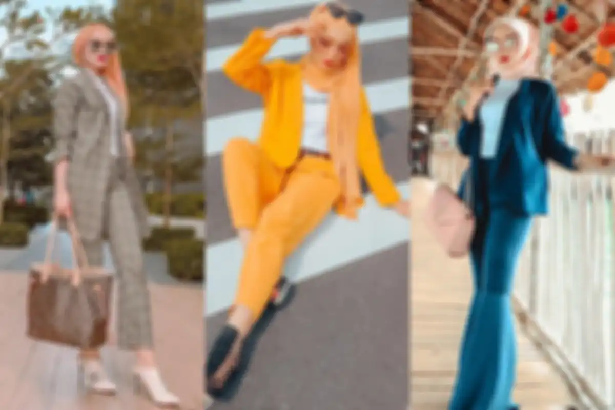 Fashion formal dengan blazer ala Ayunie Harris