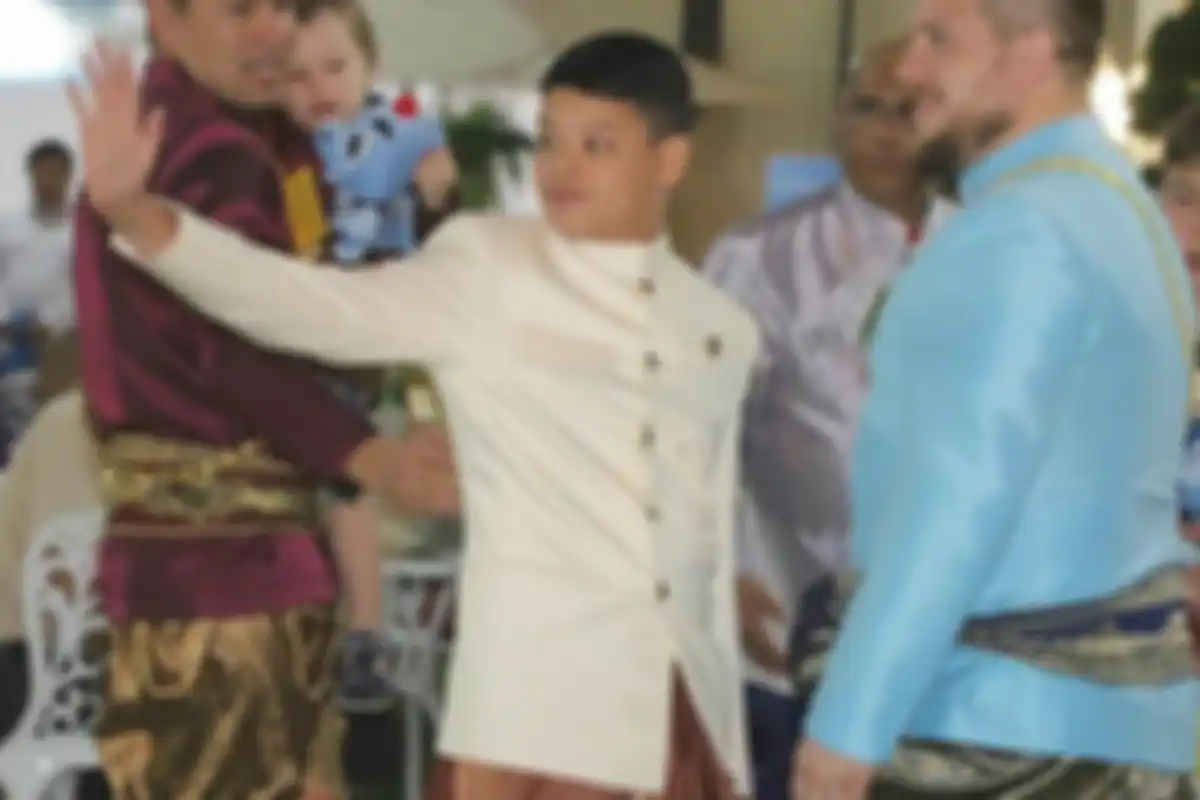 Foto terbaru pangeran Dipangkorn.
