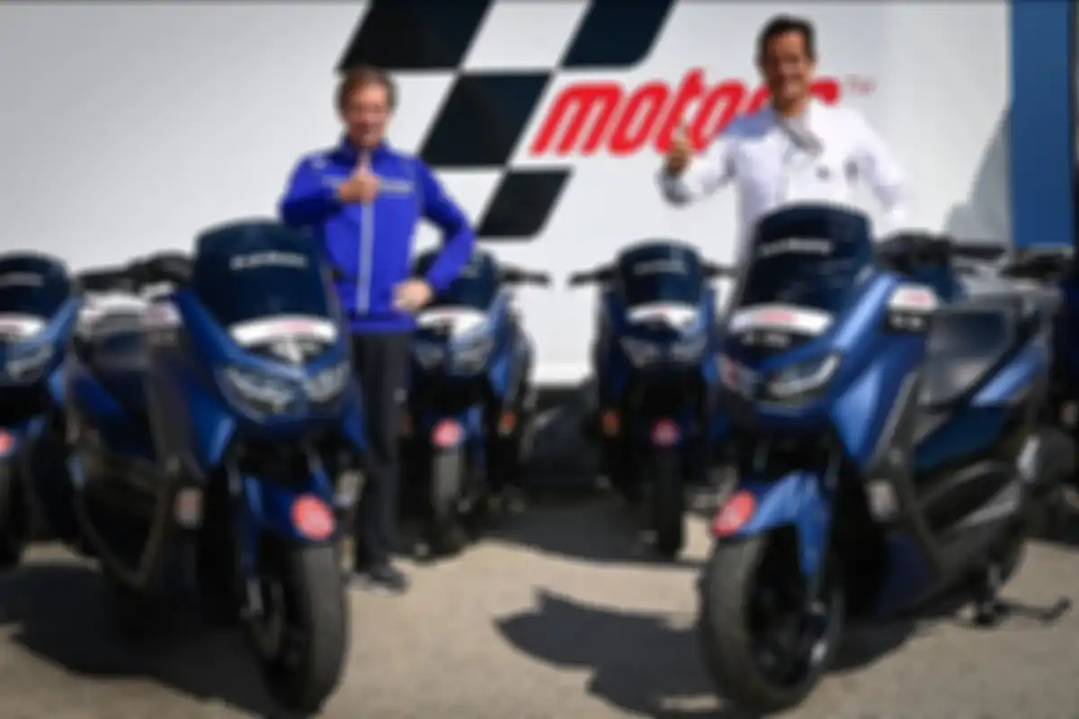 Wow, Yamaha NMAX jadi skutik official MotoGP, mulai di Portimao.