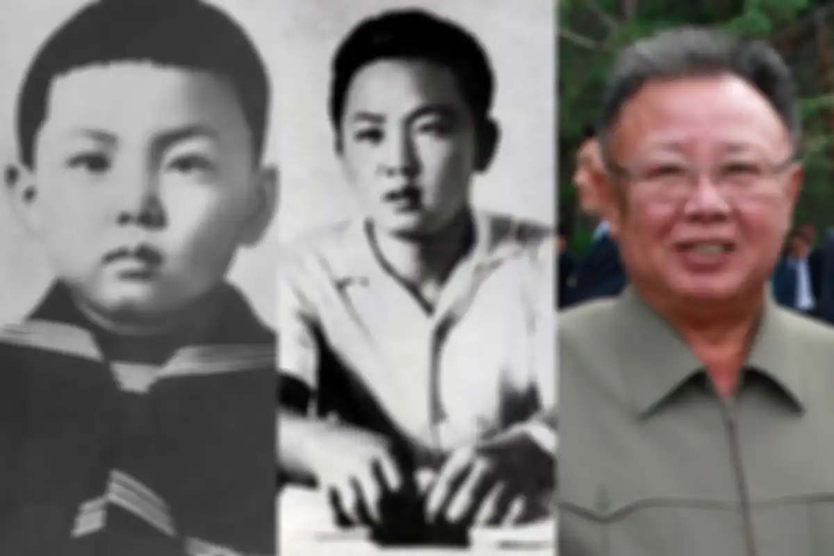 Kim Jong-Il, saat masih muda dan menjadi pemimpin diktator.
