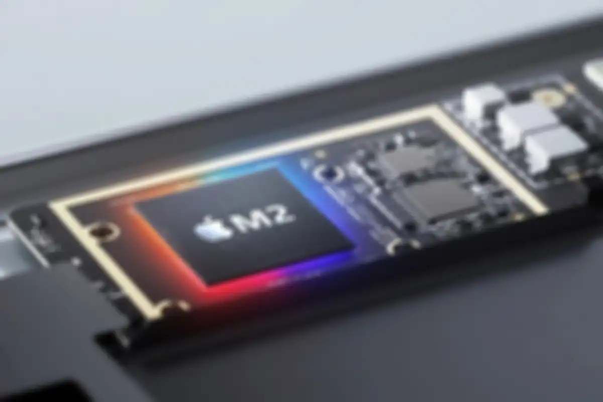 Ilustrasi chipset Apple M2