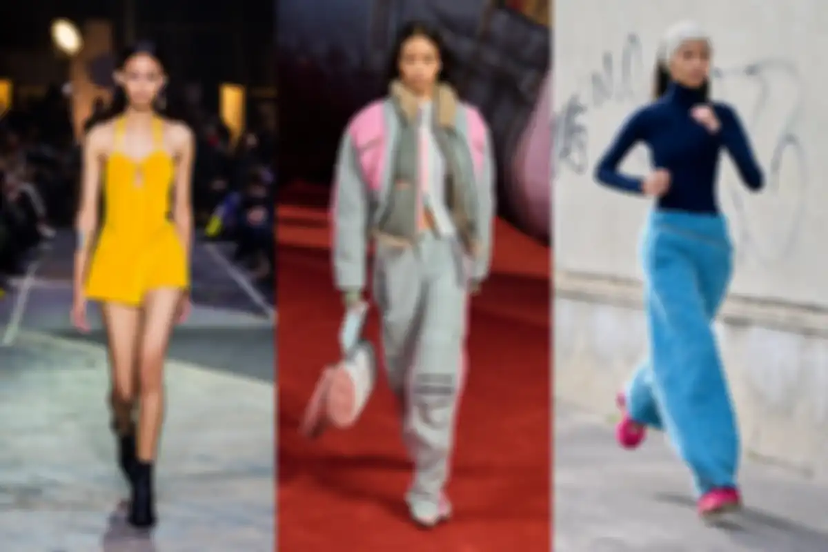 Penampilan perdana Nafa Salvana sebagai model di Milan Fashion Week 2022.