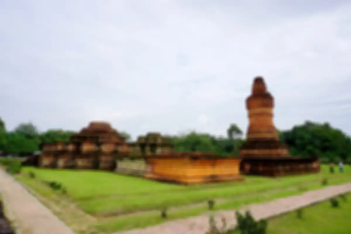 Candi Muara Takus, salah satu peninggalan Kerajaan Sriwijaya. Inilah candi-candi peninggalan Sriwijaya.