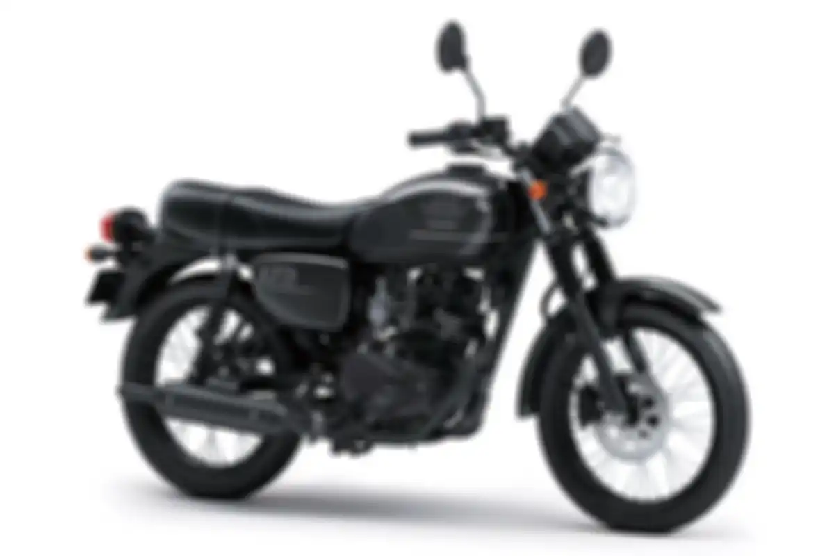 Kawasaki W175 SE Ebony/Black Style