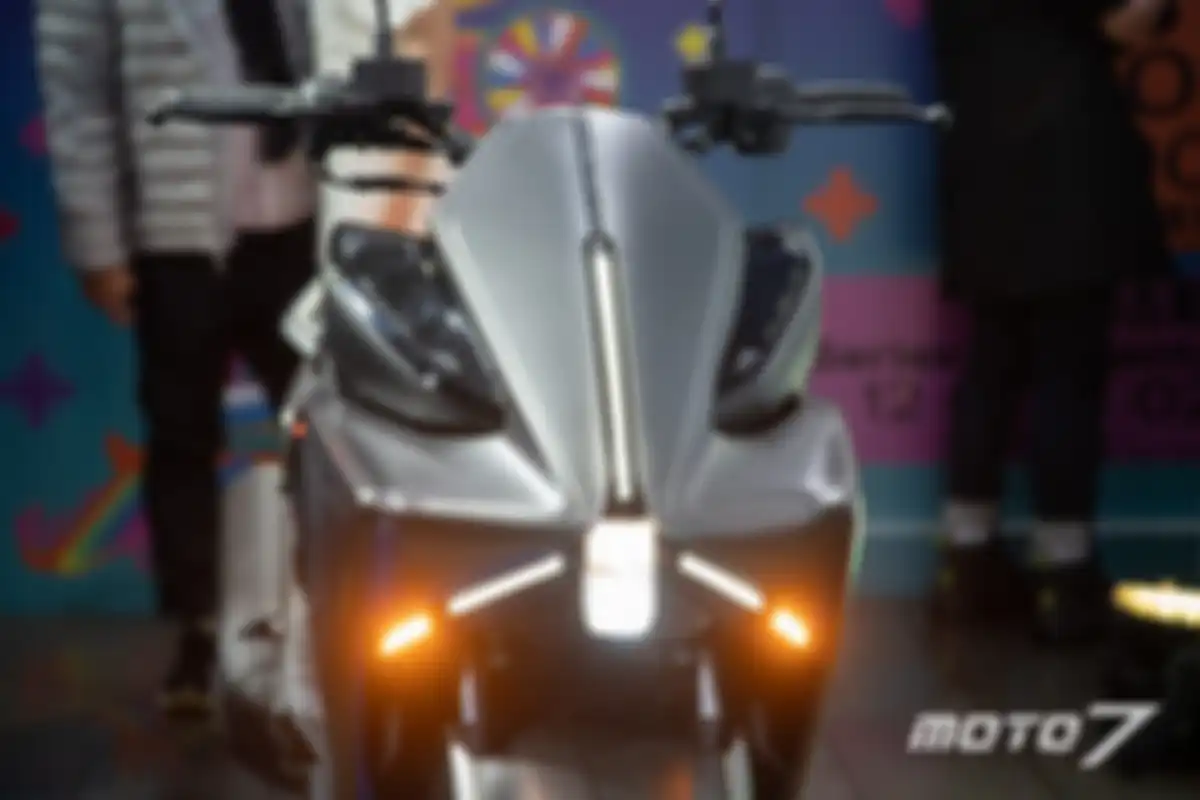 Bentuk fascia depan Yamaha Augur 155.