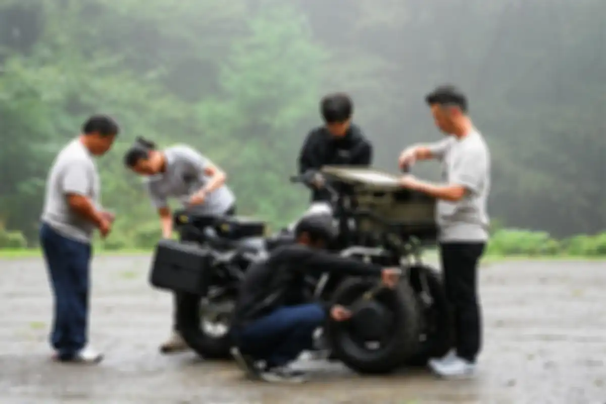 Proyek modifikasi motor Yamaha TMW.