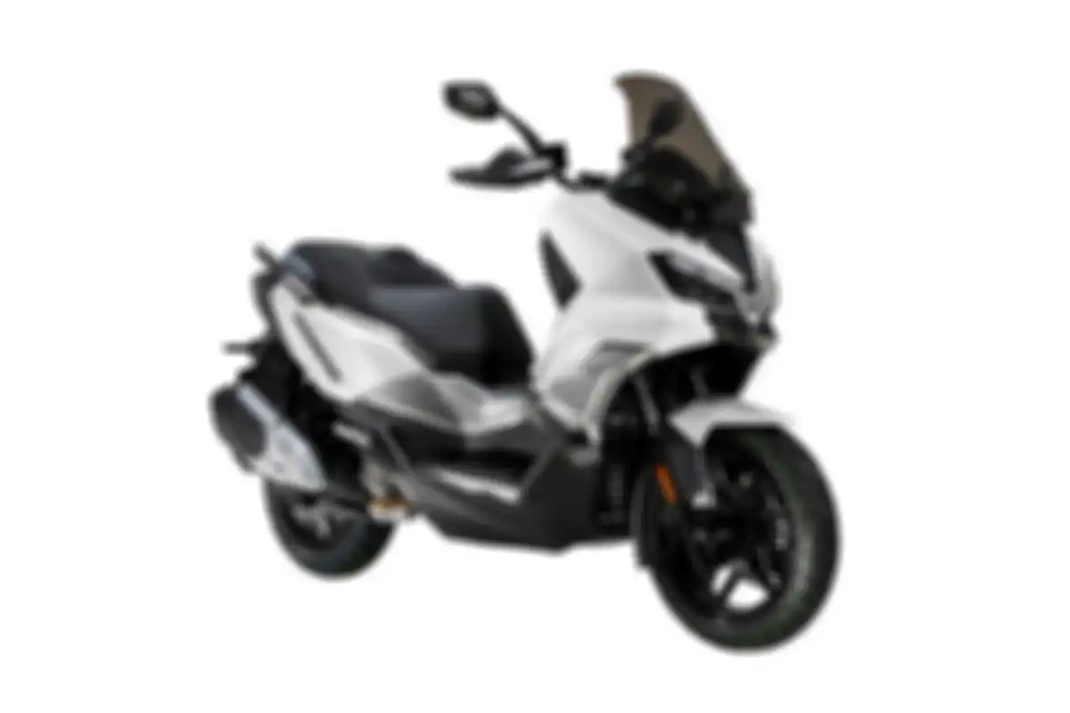 Desain adventure banget, ini dia motor baru SYM Husky 300 2025.