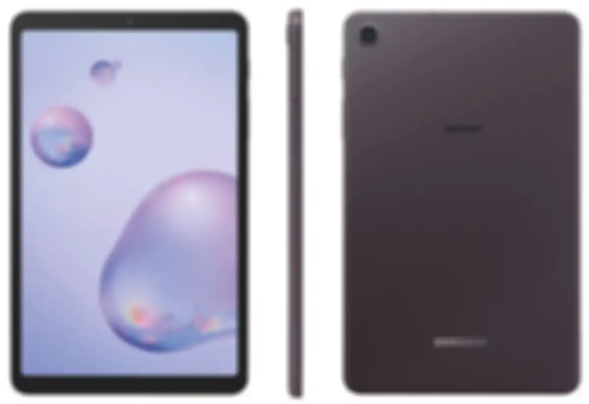 Render tampilan Samsung Galaxy Tab A 8.4 2020.