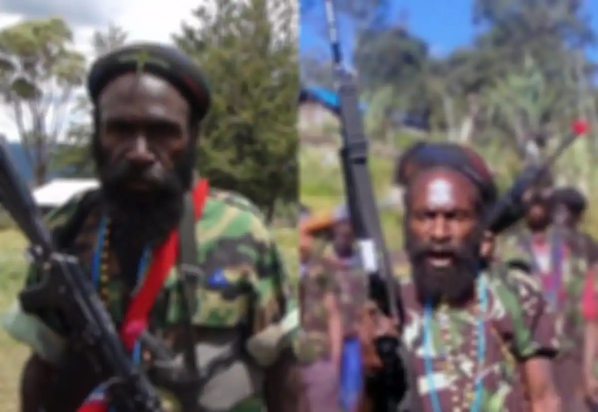Foto profil Lekagak Telenggen, pemimpin KKB Papua yang jadi buruan utama intel Kopassus.