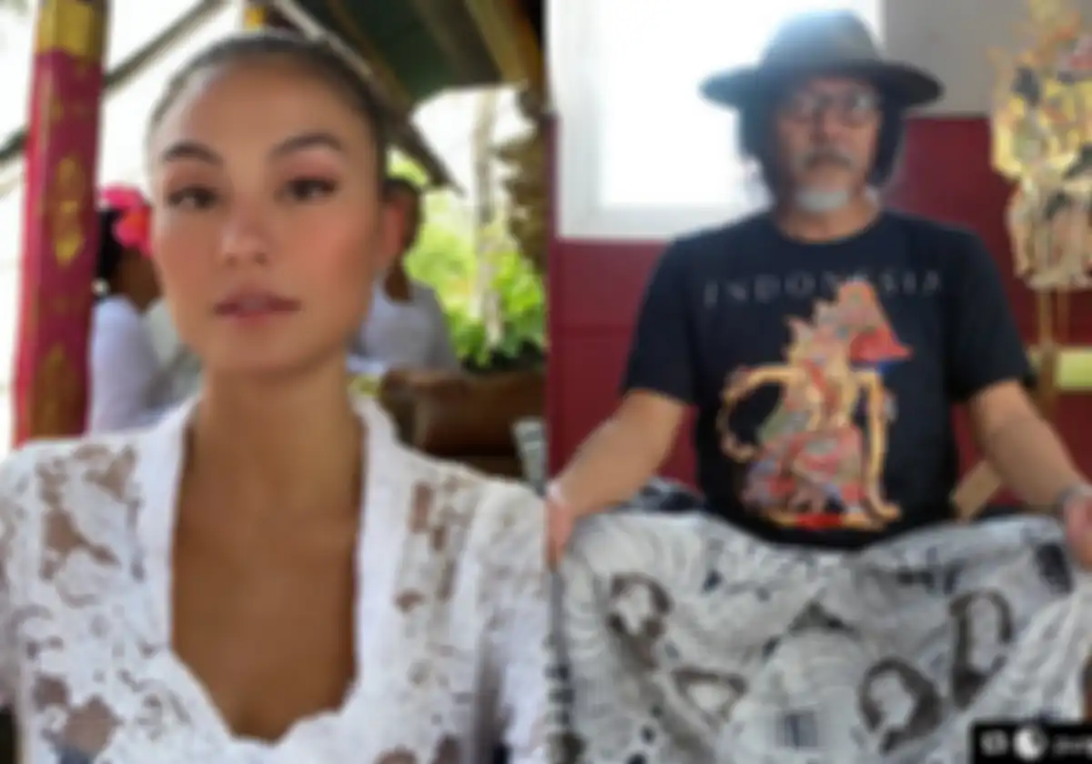 Kolase Agnez Mo dan Sudjiwo Tedjo