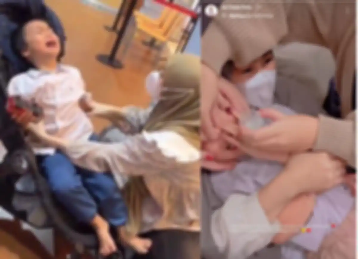 Anak Alvin Faiz dan Larissa Chou sakit sampai harus minum obat 4x sehari