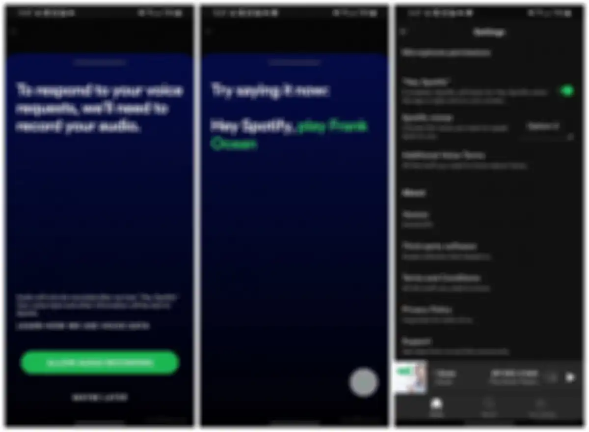 Cara aktivasi asisten virtual Hey Spotify