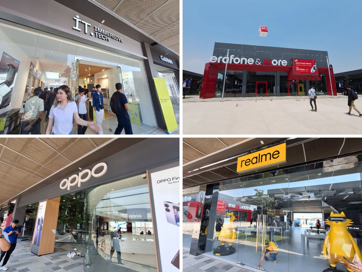 Beberapa Tenant yang akan membuka toko di Erajaya Digital Complex di PIK 2