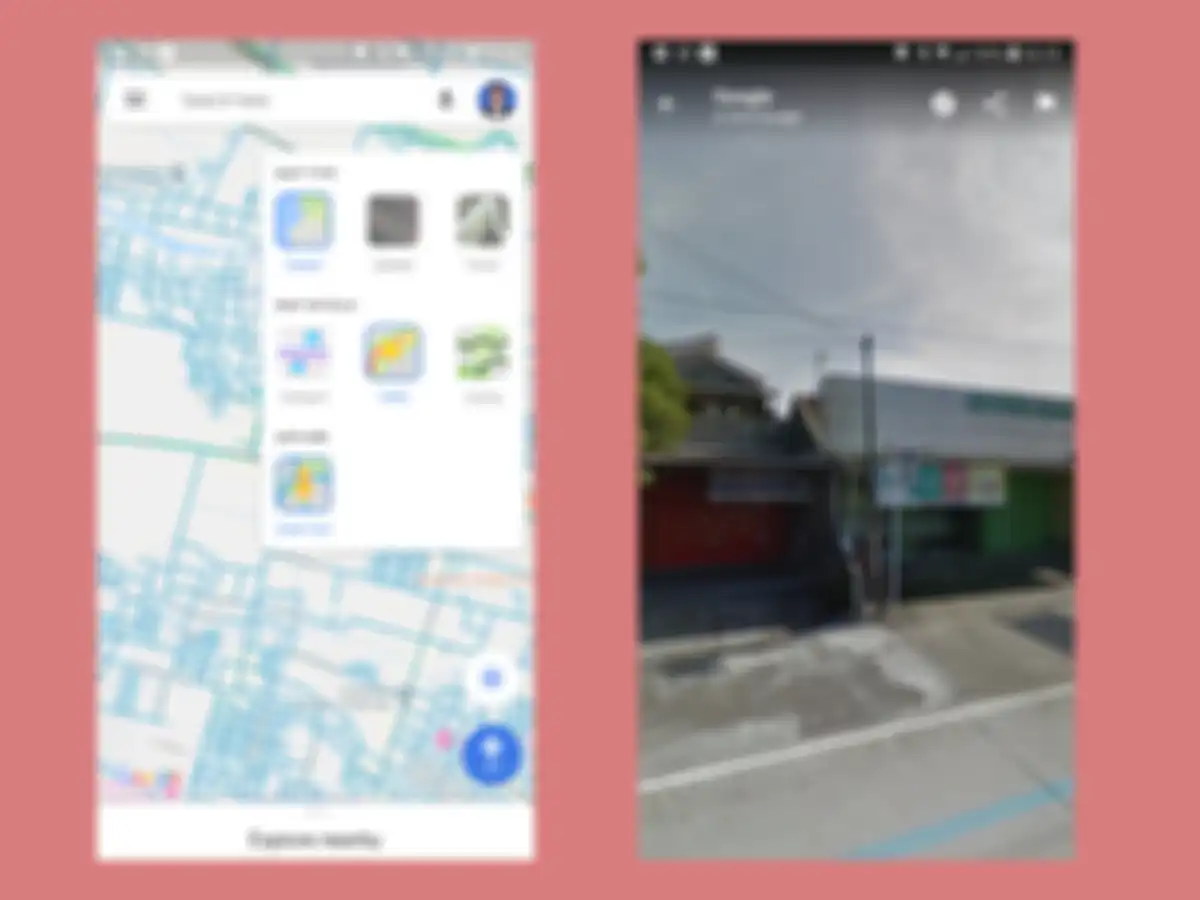 Fitur Street View telah aktif