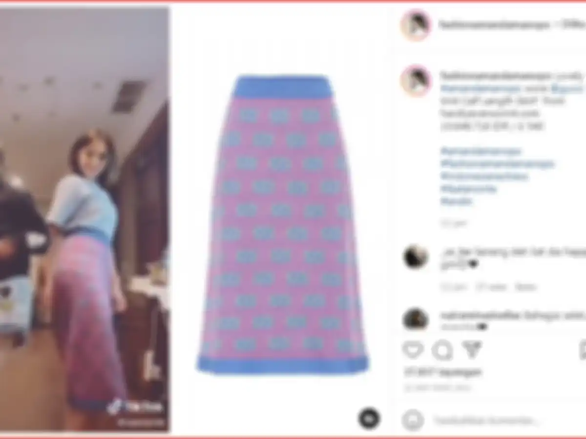 Amanda Manopo Asyik Joget TikTok dengan Pemeran Encus Mirna Ikatan Cinta, Harga Roknya Bikin Salfkok!
