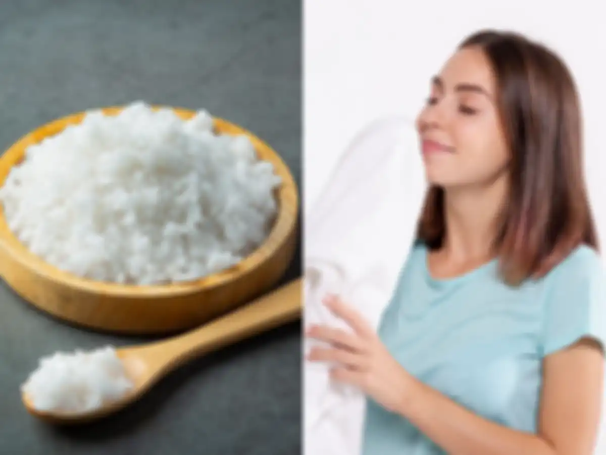 cara melembutkan handuk dengan garam dan baking soda