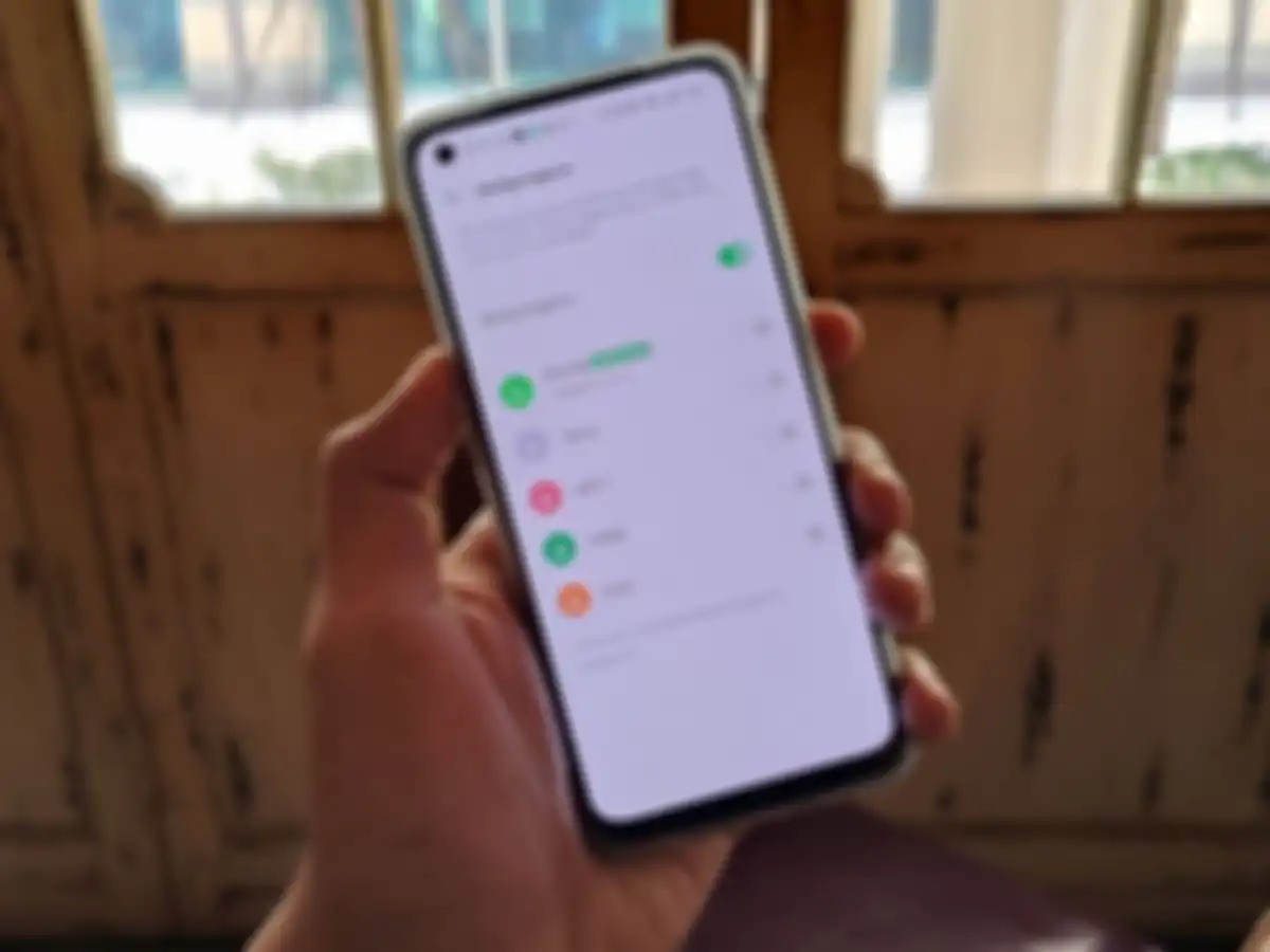 Contoh pemakaian multi user di OPPO Reno8 Z 5G