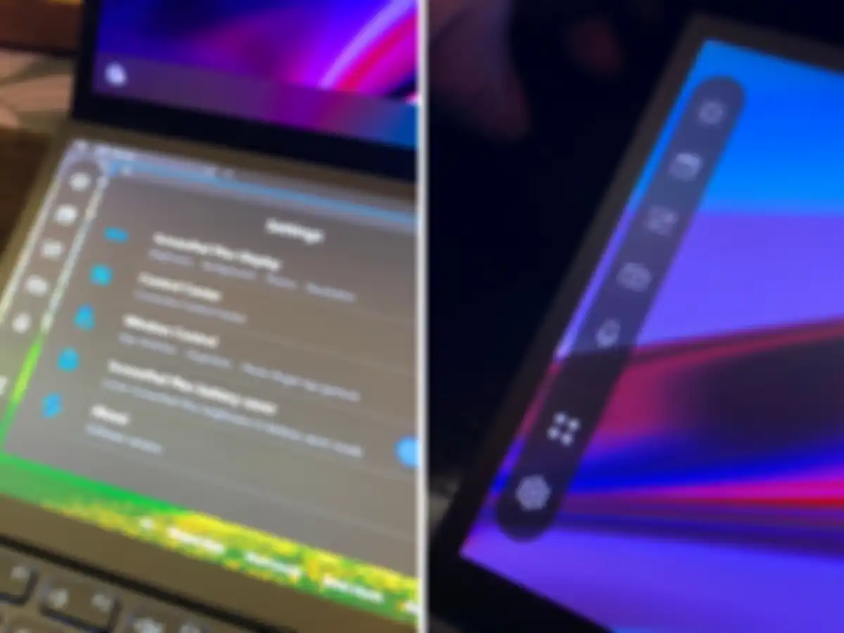 ASUS Zenbook 14 Pro Duo dilengkapi dengan fitur untuk memudahkan pengoperasian dua layar