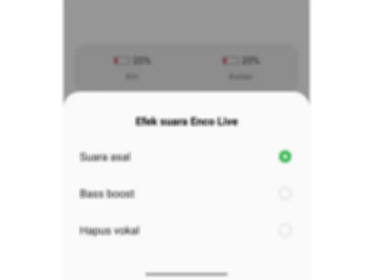 Mode suara yang bisa dipilih di Enco Live OPPO Enco Buds2