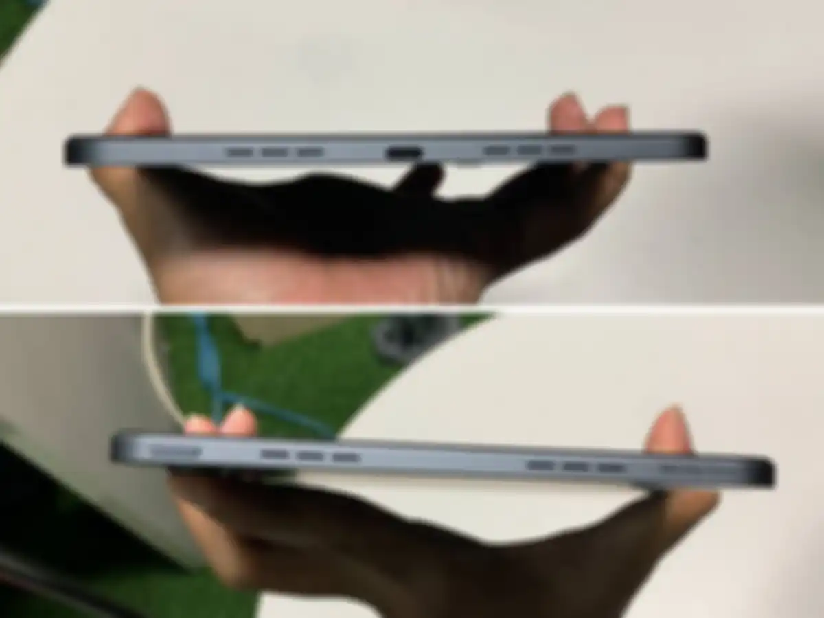 OPPO Pad Air Dilengkapi dengan sistem 4 speaker di sisi kanan dan kiri tablet