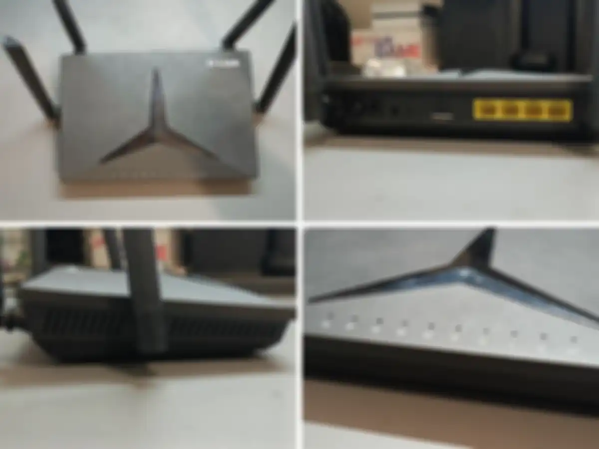 Penampakan sisi-sisi dari Router D-Link DWR-M920