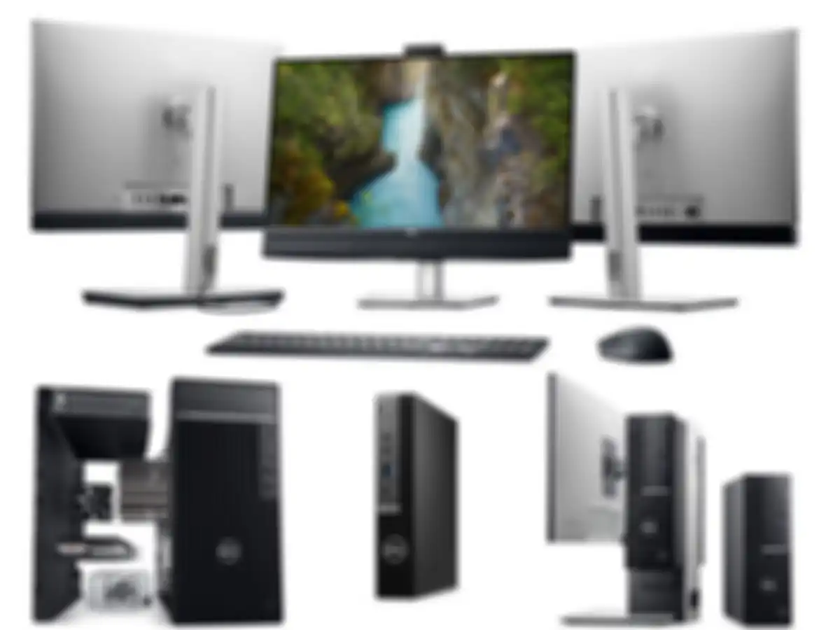 Beberapa Pilihan komputer OptiPlex dari Dell dengan beberapa form factor seperti AIO, Full tower PC, sampai mini PC