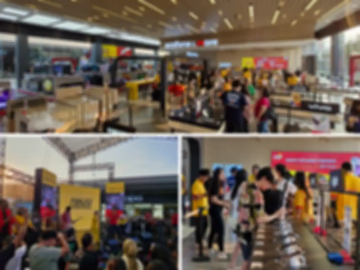 Suasana di Erafone & More, EDC PIK 2