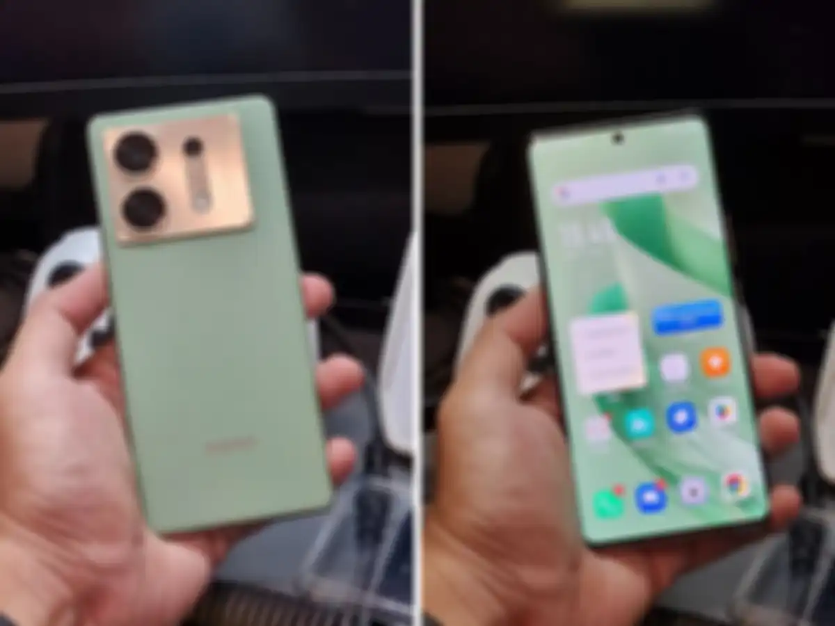 Bagian depan dan belakang Infinix Zero 30 5G
