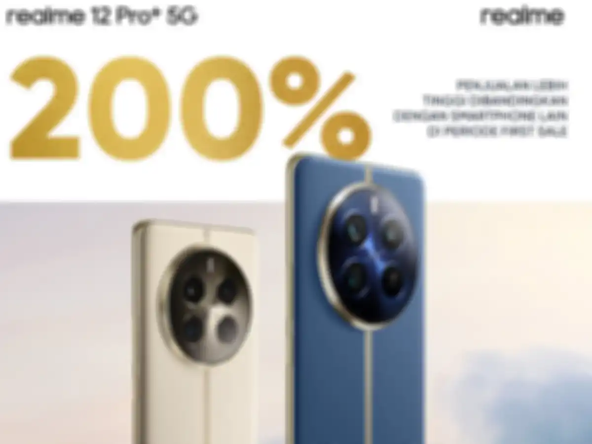 Rekor penjualan realme 12 5G series