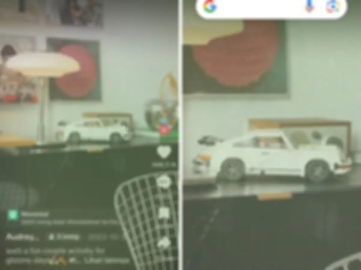 Pengguna bisa melakukan zoom sampai menggeser search bar ketika menggunakan fitur circle to search