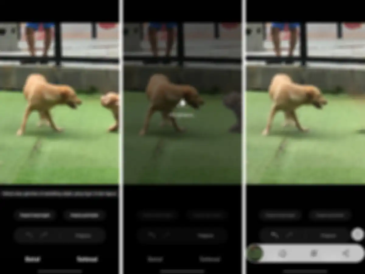 Fitur object Eraser di Galaxy S24 dengan fitur AI